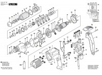 Bosch 0 601 427 742 GSR 8-16 KE Screwdriver 240 V / GB Spare Parts GSR8-16KE